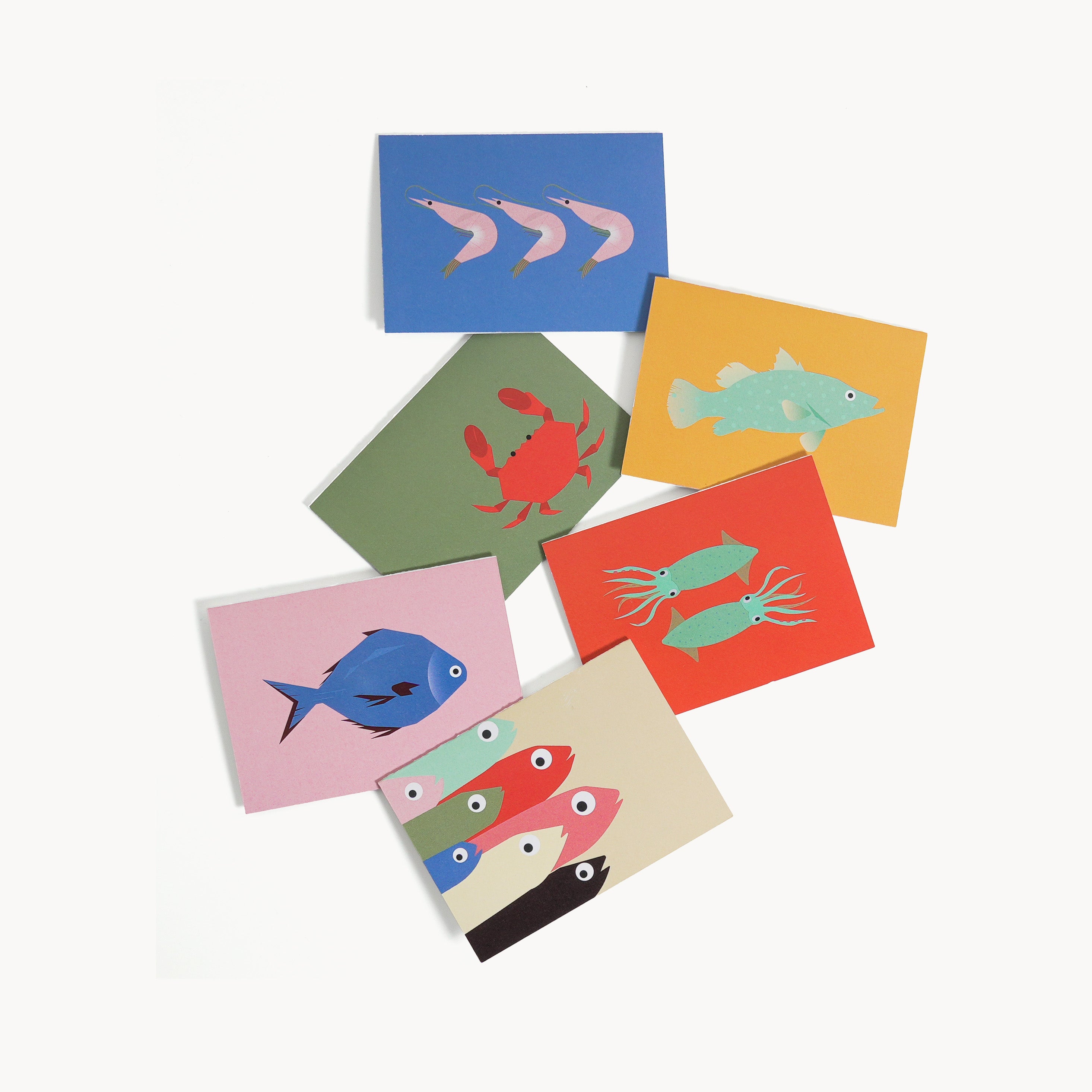Dampa - Folded Cards with Envelopes Design 2 (set of 12)