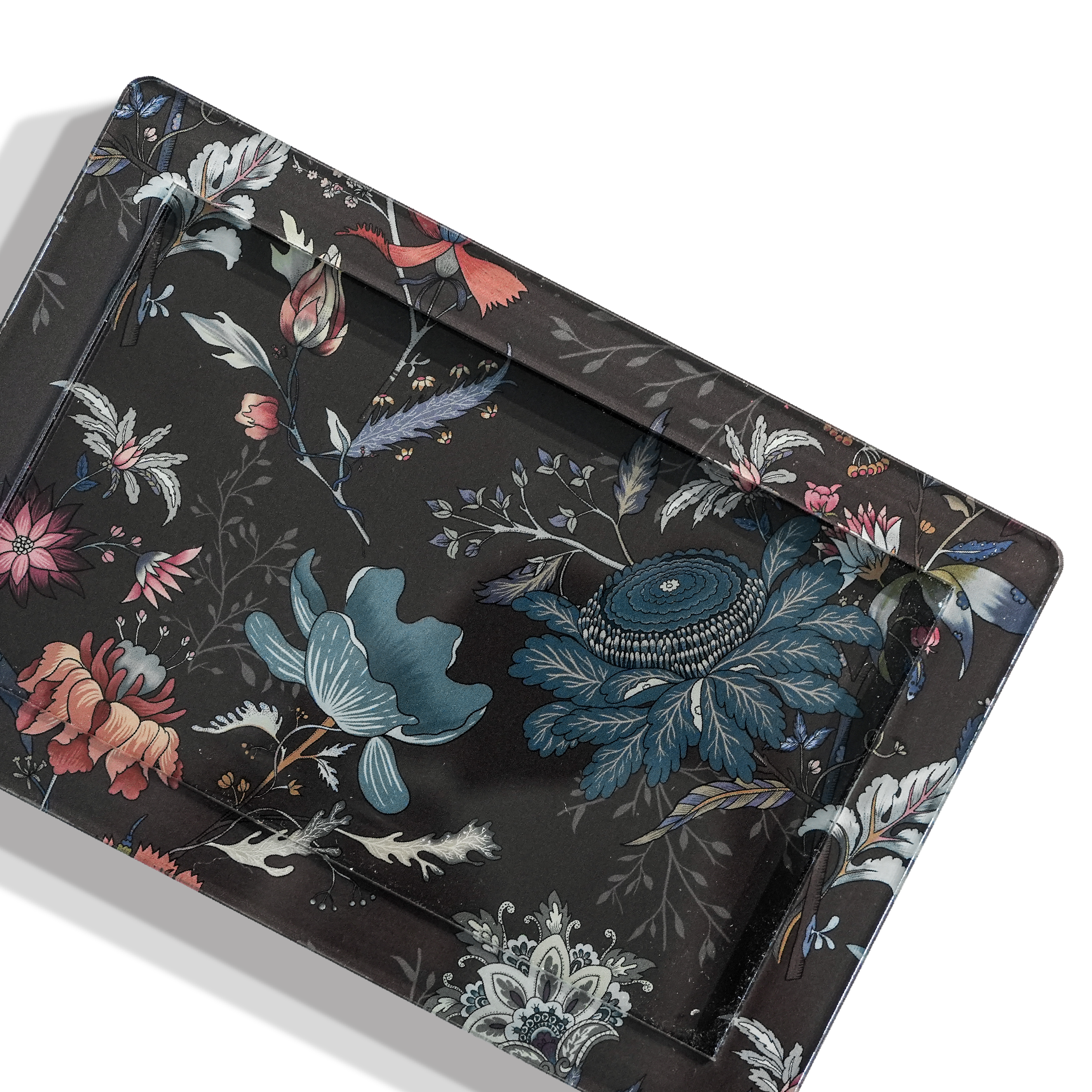 Floretta Brown - Acrylic Tray