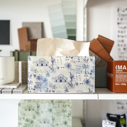 Vigan Azul - Hand Paper Towel Box