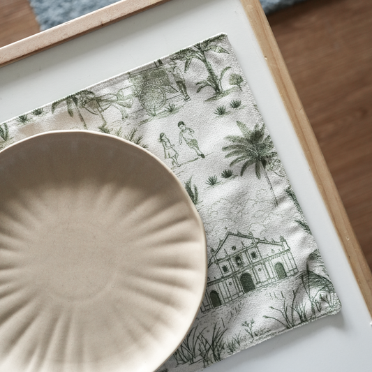 Vigan Verde - Fabric Placemat (set of 4)
