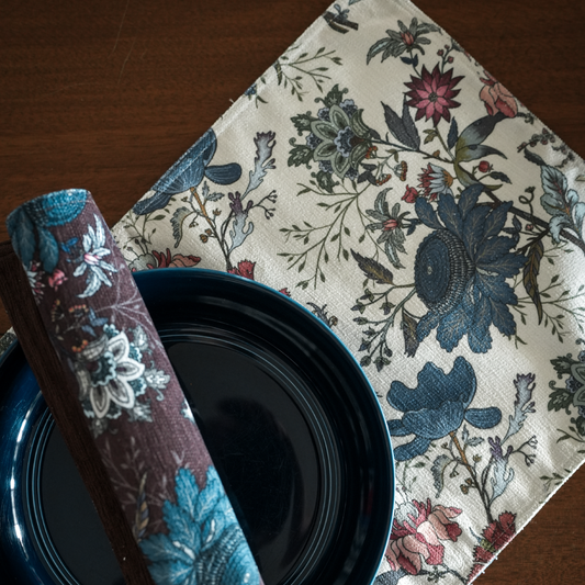 Floretta Beige - Fabric Placemat (set of 4)