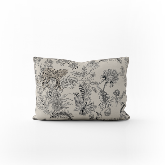 Notturno Neutral - Lumbar Pillow Cover