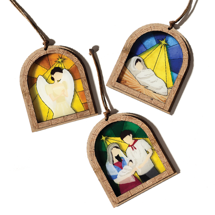 Belen Ornaments (set of 3)