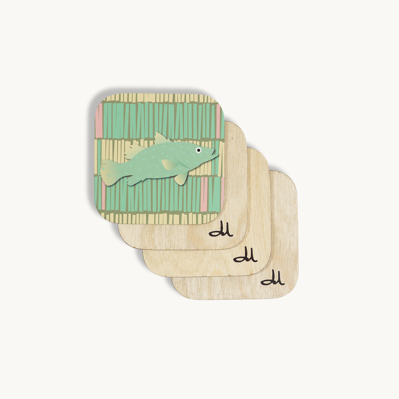 Dampa Apahap - Coasters (set of 4)