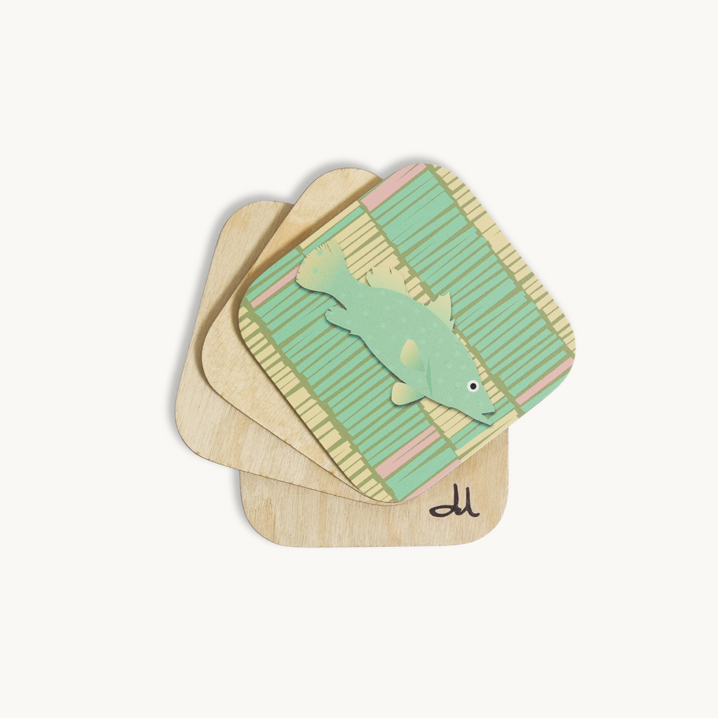 Dampa Apahap - Coasters (set of 4)
