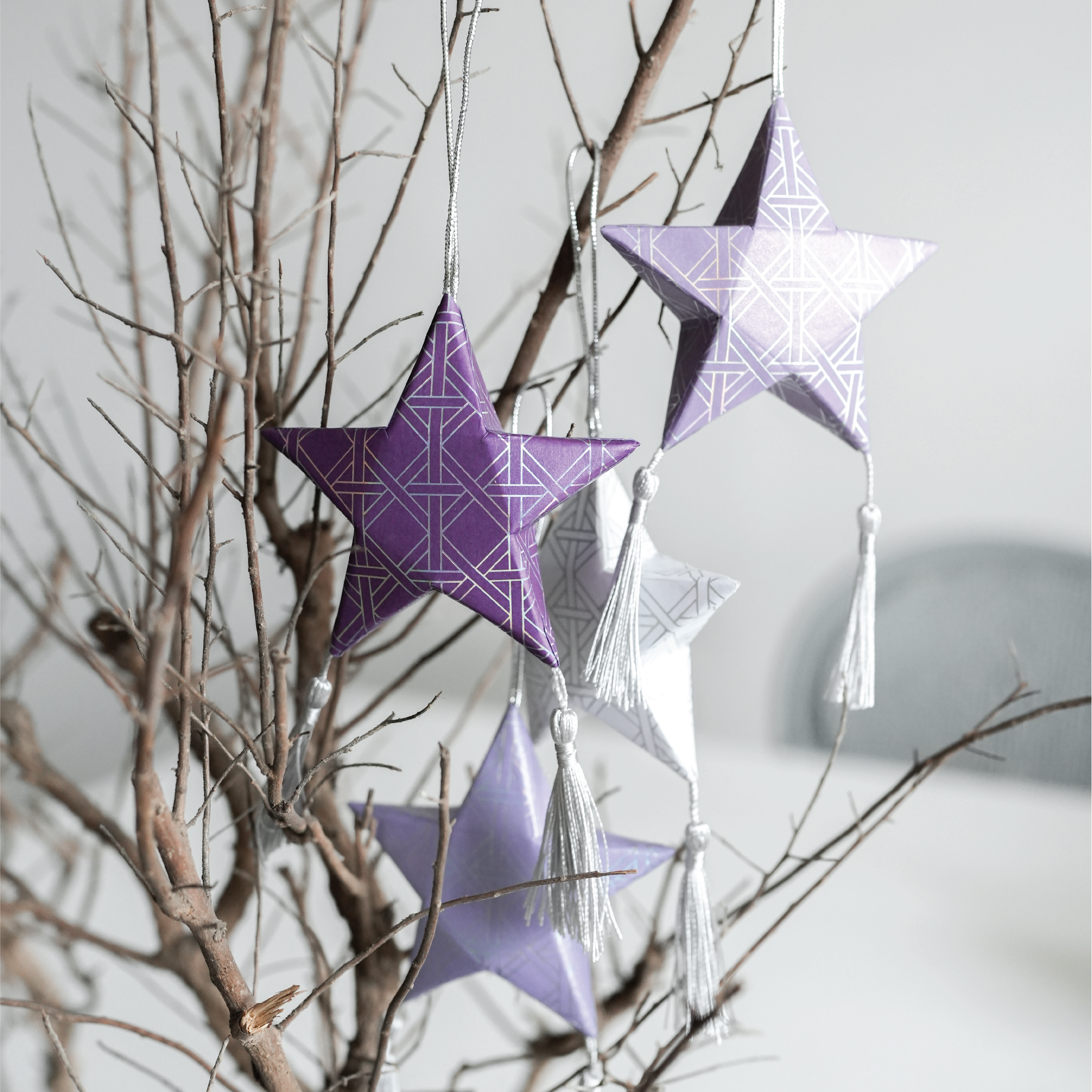 Tala Lila - Ornaments (set of 4)