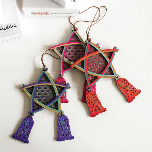 Banig Ornaments (set of 3)