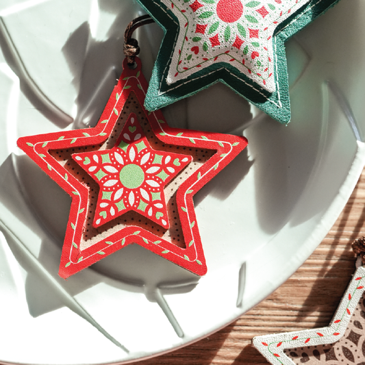 Estrella Ornaments (set of 3)
