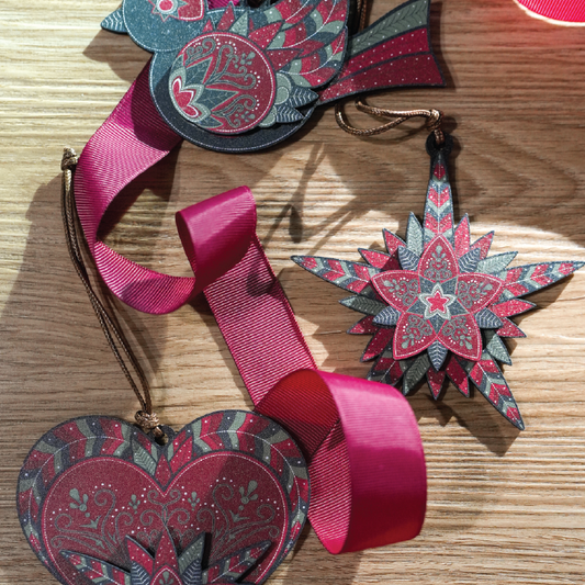 Mangifera Ornaments (set of 3)