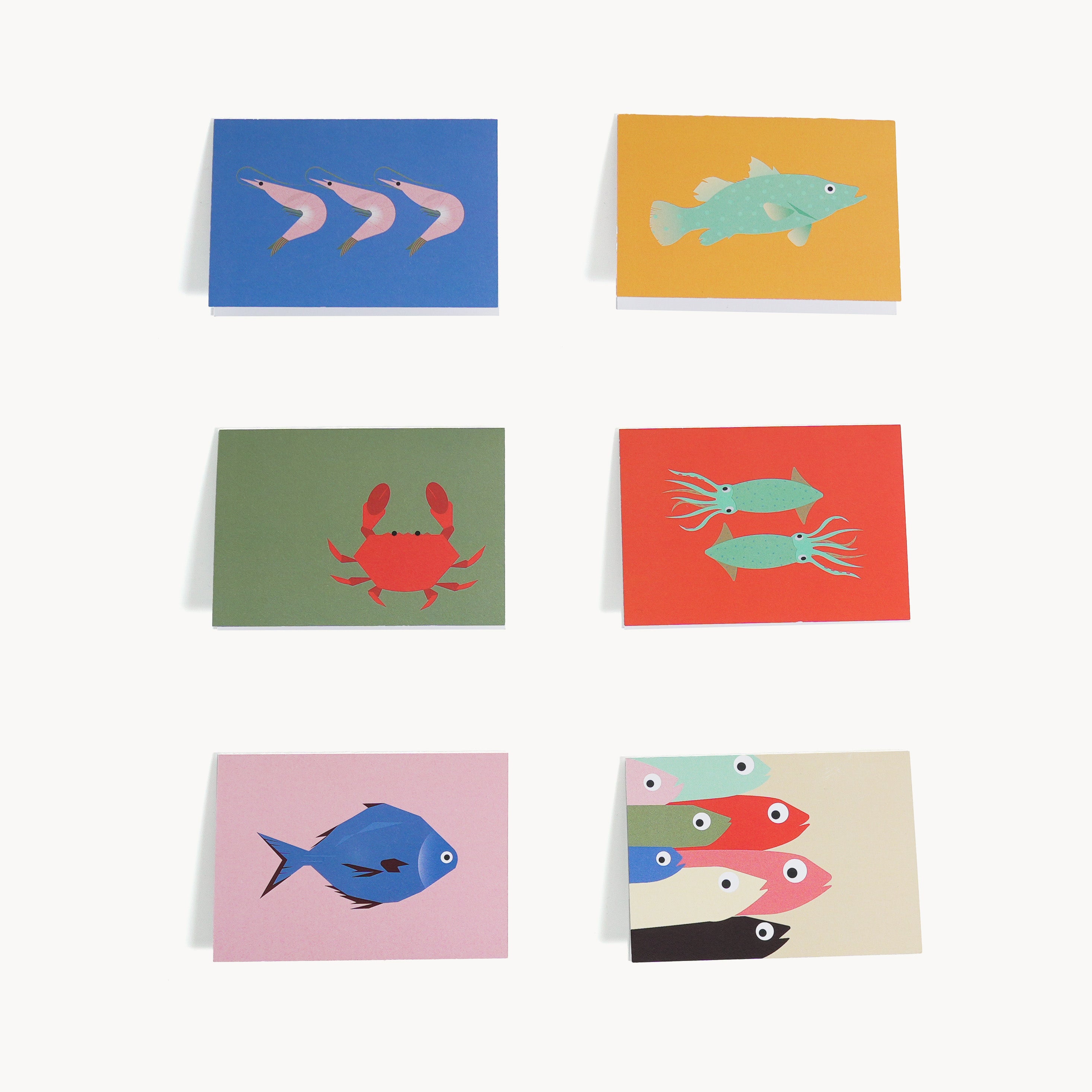 Dampa - Folded Cards with Envelopes Design 2 (set of 12)