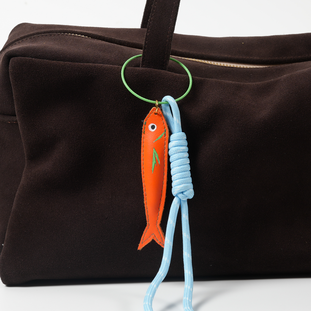Dampa Dilis Bag Charm - Kahel