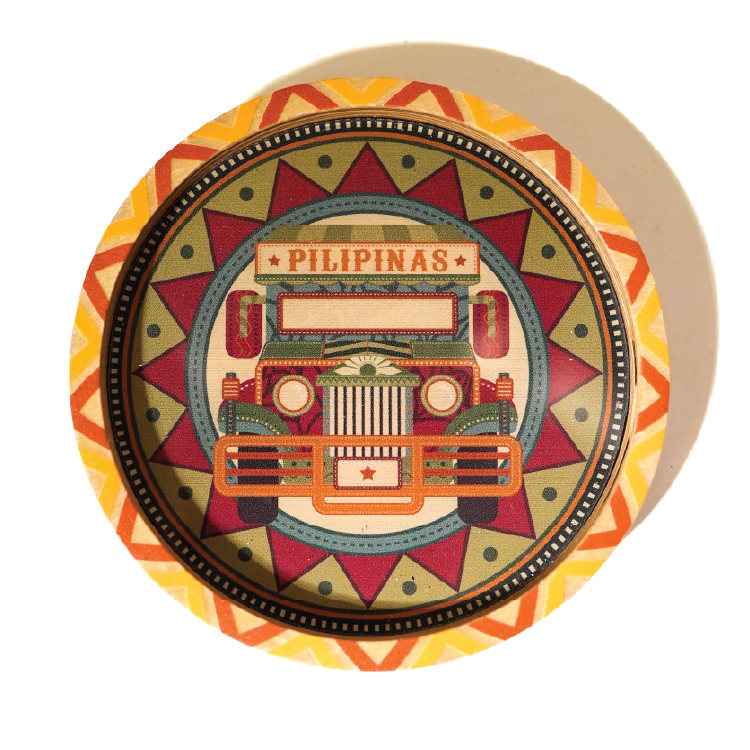 Lakbay Jeepney - Oversized Coaster