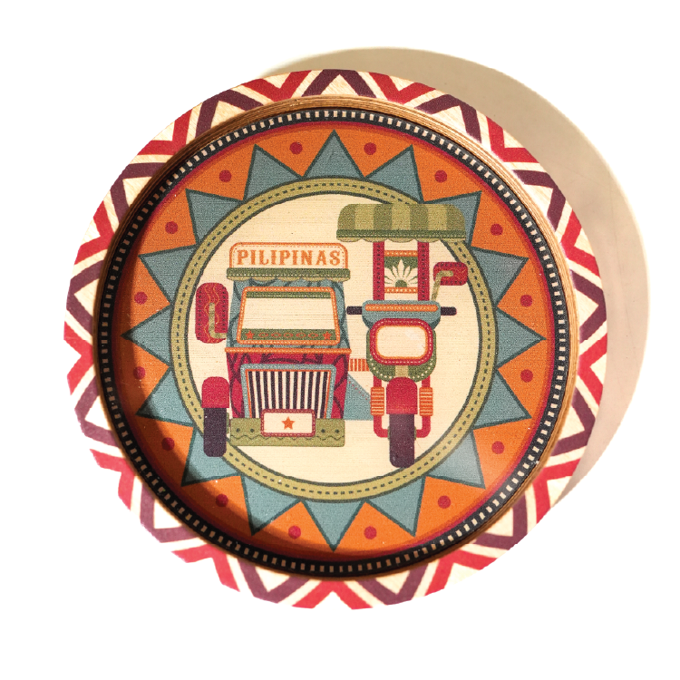 Lakbay Tricycle - Oversized Coaster