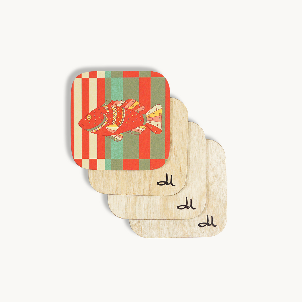 Dampa Lapu-lapu - Coasters (set of 4)