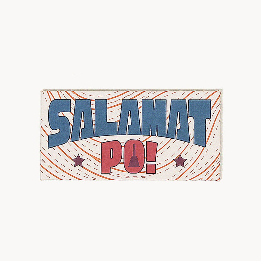 Sign Board Salamat Po - Magnet