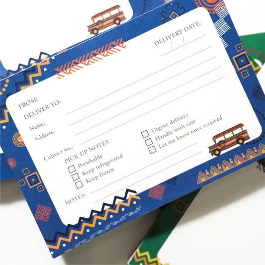 Sakay - Delivery Label