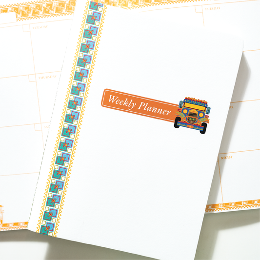 Lakbay Jeepney - Perpetual Weekly Planner