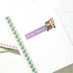 Lakbay Tricycle - Perpetual Weekly Planner
