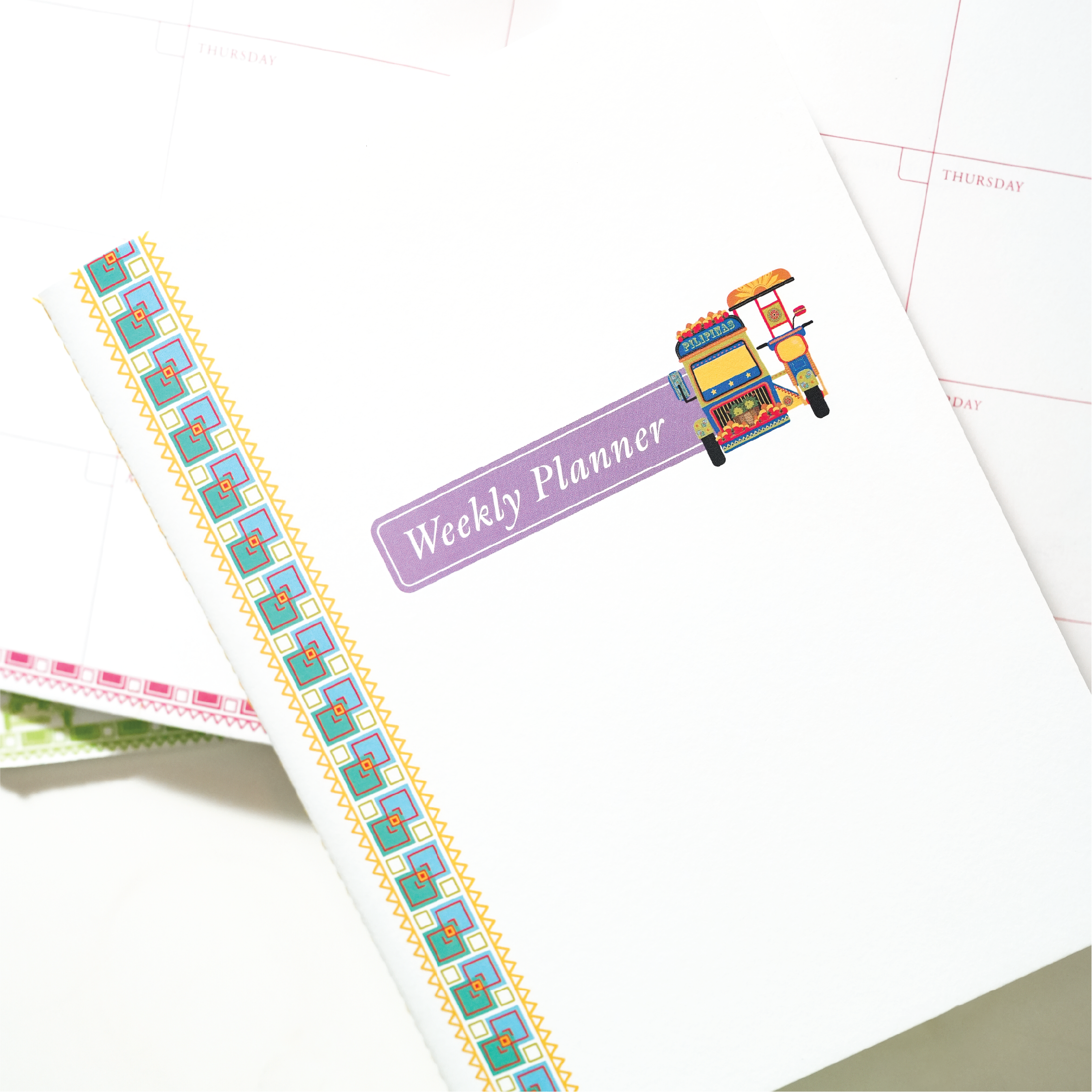 Lakbay Tricycle - Perpetual Weekly Planner