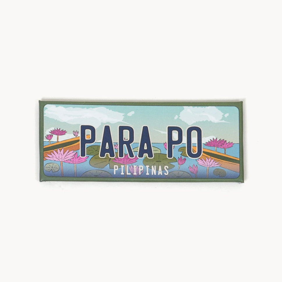 Plate Para Po - Magnet