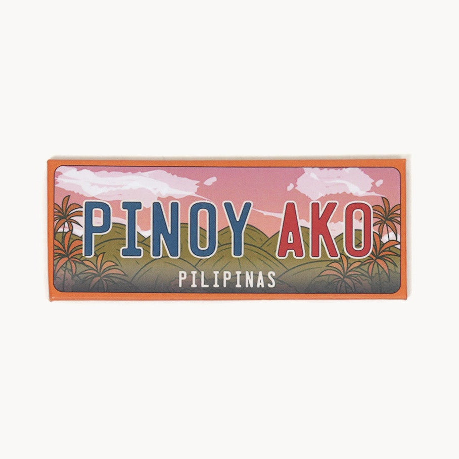 Plate Pinoy Ako - Magnet