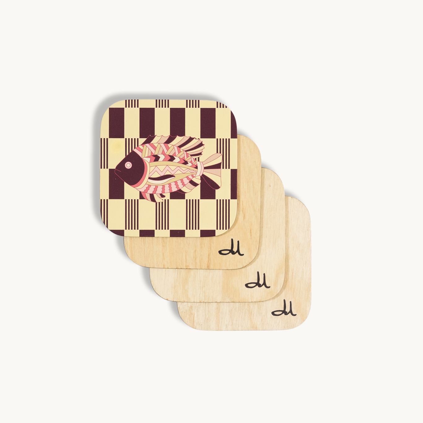 Dampa Tilapia - Coasters (set of 4)