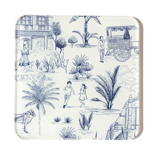 Vigan Azul - Acrylic Coaster (set of 4)