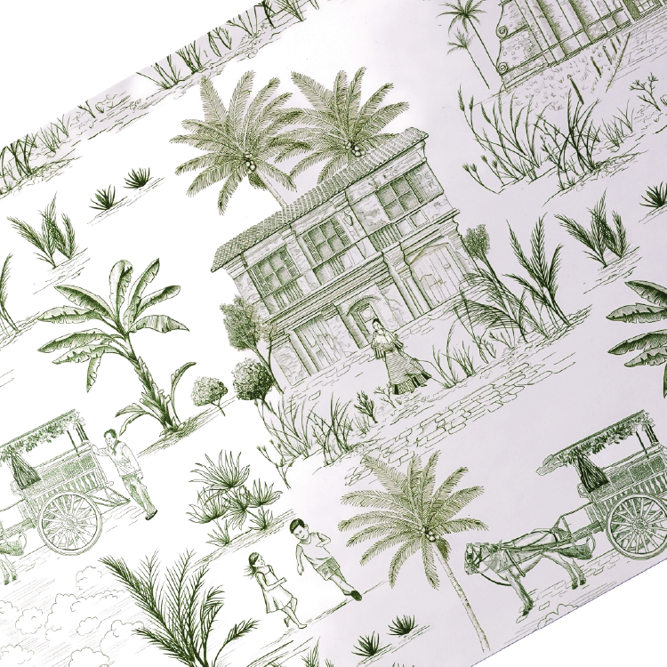 Vigan Verde -  Placemats (set of 4)