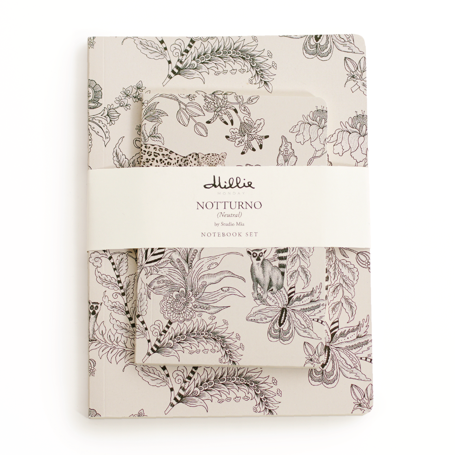Notturno Neutral - Notebook Set