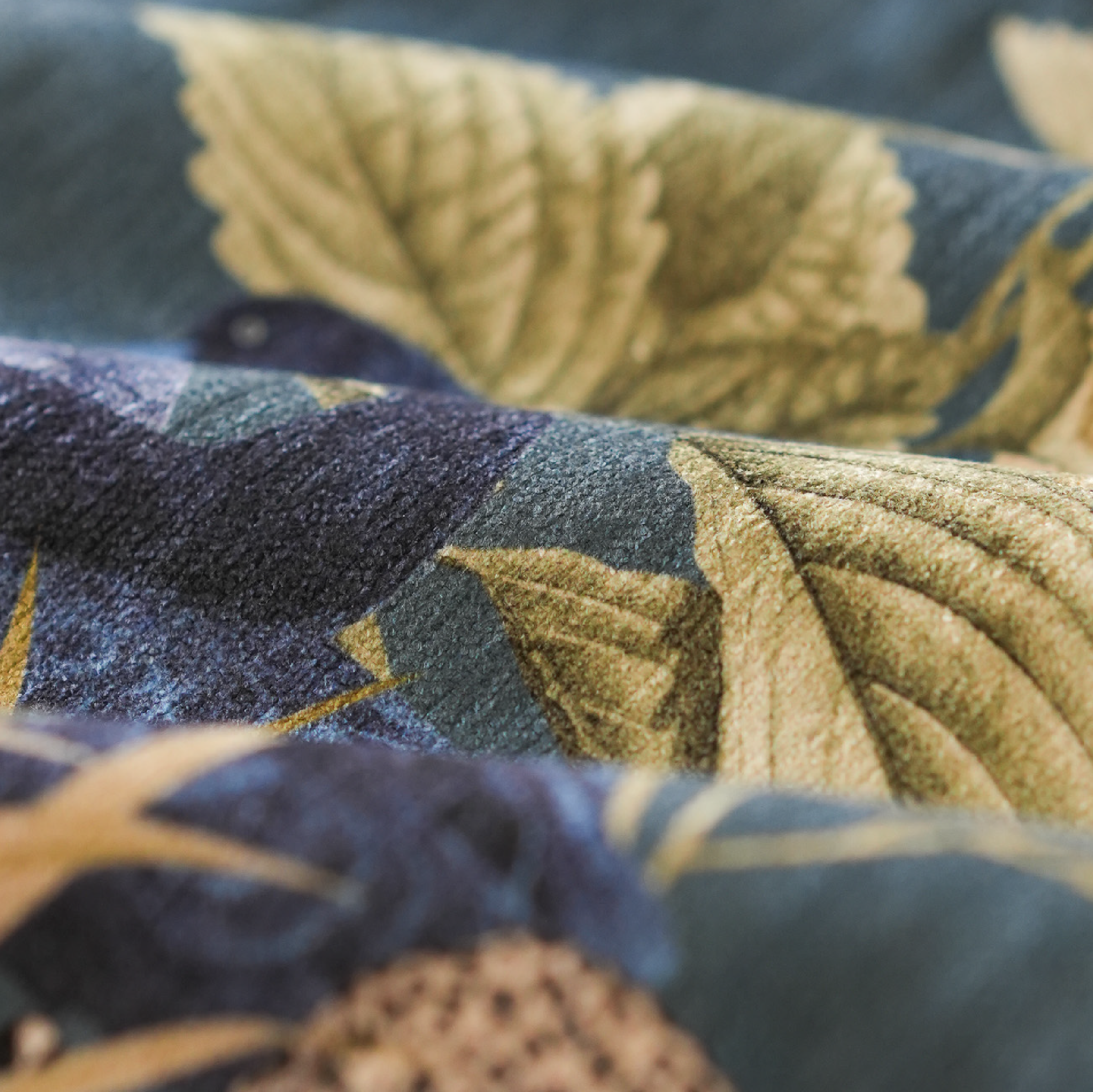 Evergreen Rain - Lumbar Pillow Cover