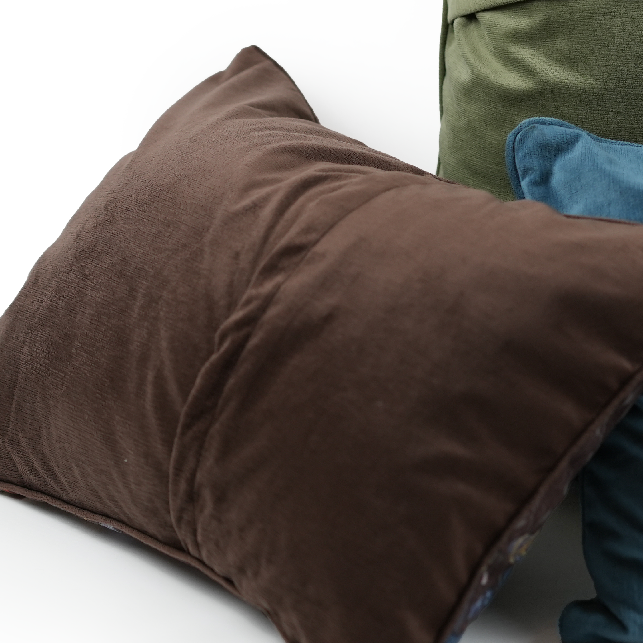 Floretta Brown - Throw Pillow Cover