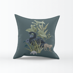 Evergreen Rain - Throw Pillow Cover