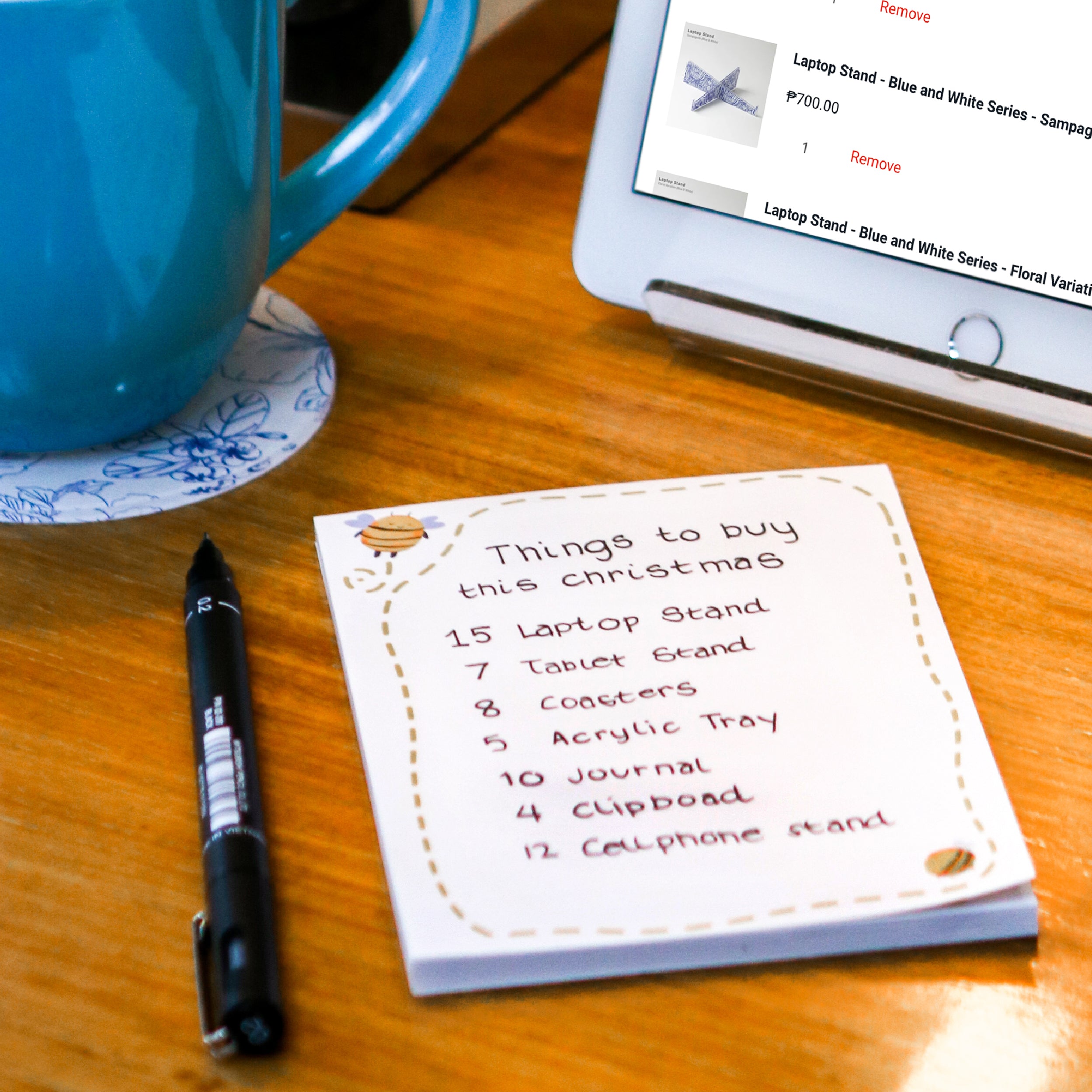Notepads - Set of 4 different designs