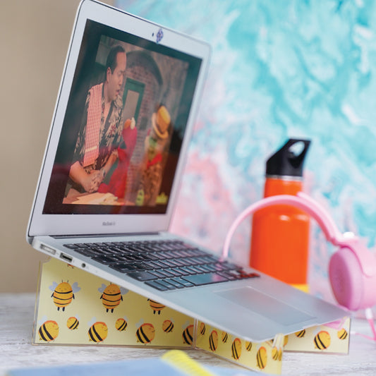 bee Pattern-Laptop Stand