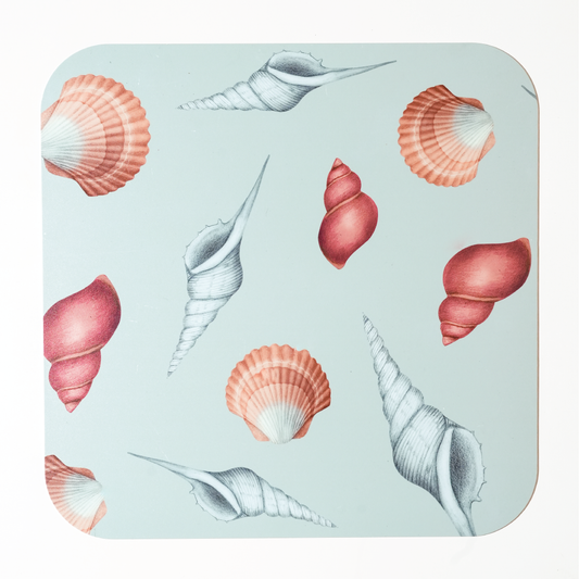 Seashells (Seafoam) - Placemats (set of 4)