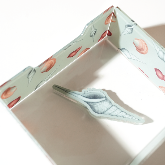 Seashells Seafoam - Napkin Holder