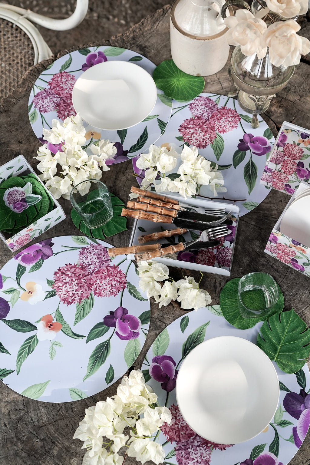 Santan Sky Blue - Placemats (set of 4)
