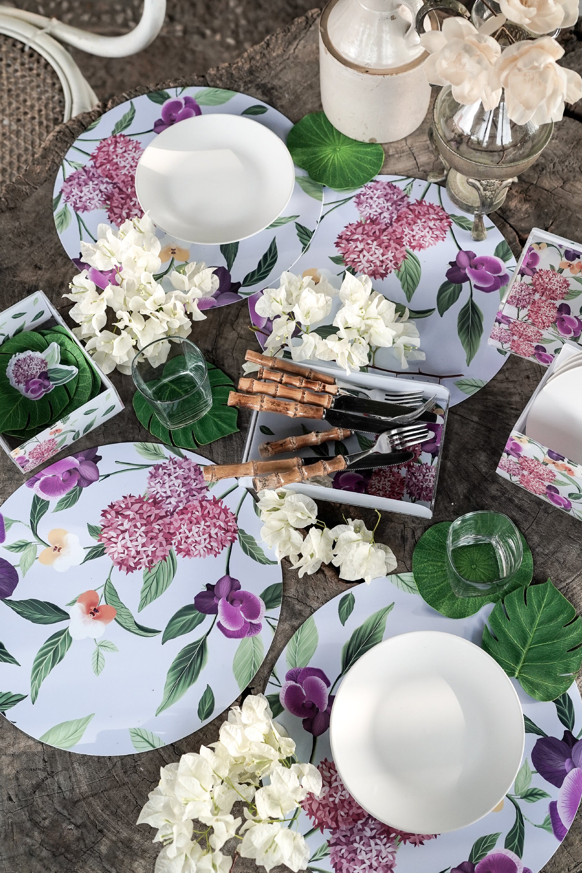 Santan Sky Blue - Placemats (set of 4)