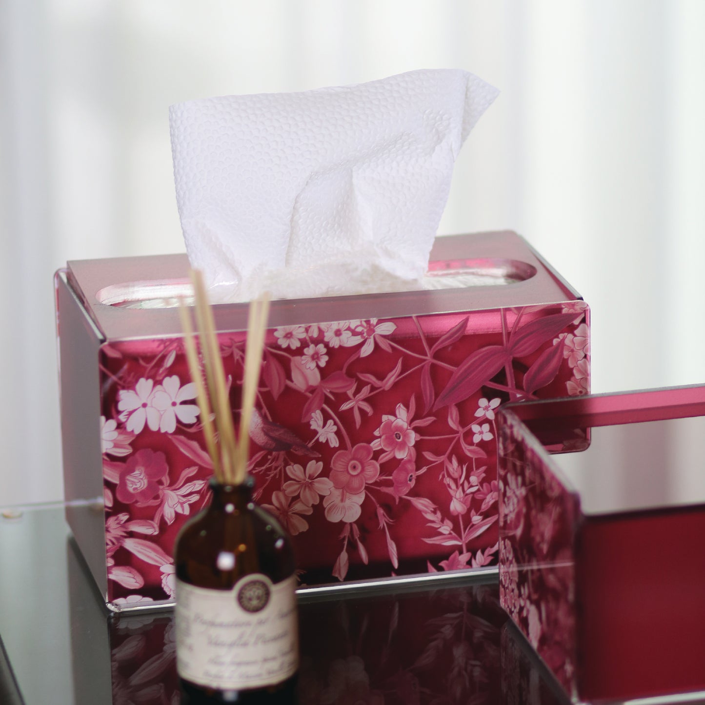 Ruby Red - Hand Paper Towel Box